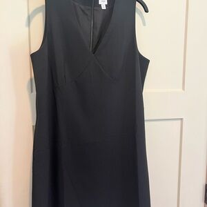J. Crew Black Sleeveless Mini Dress